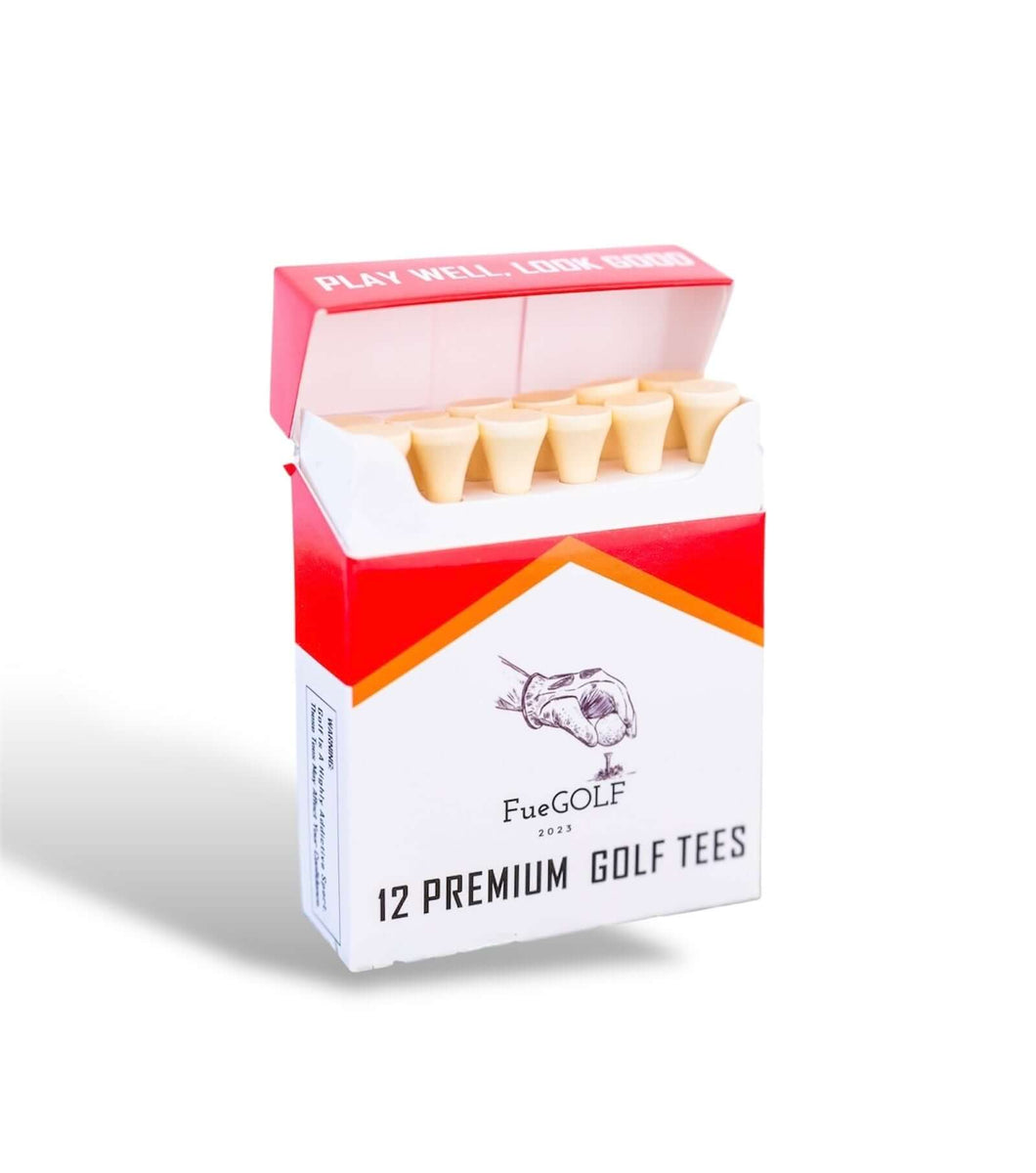 cigarette box golf tees The Graveyard Cigarette Caddy – 72 Tees Total