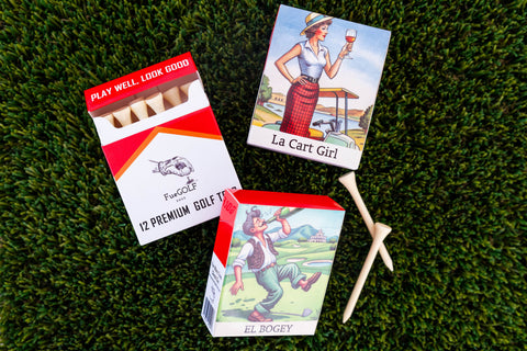 The Loteria Cigarette Box Tee Holder