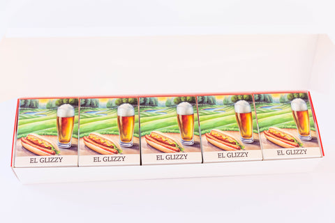 The Loteria Cigarette Box Tee Holder