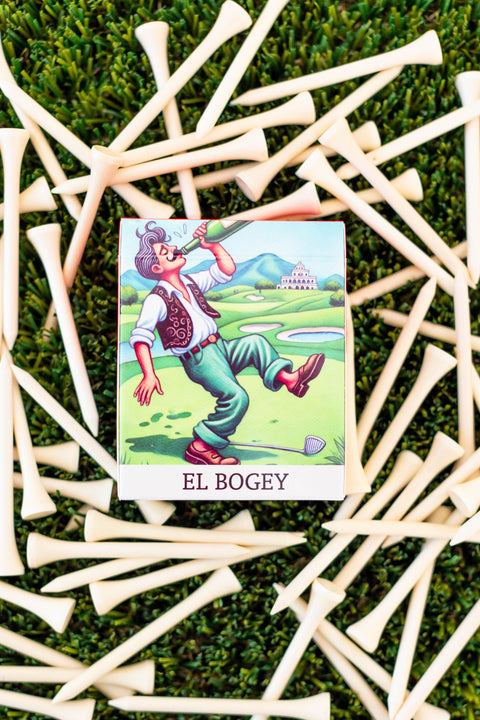 The Loteria Cigarette Box Tee Holder