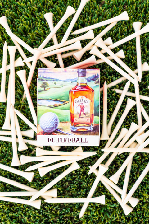 The Loteria Cigarette Box Tee Holder