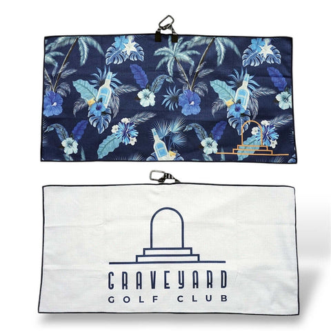 Whiskey Tropic Golf Towel