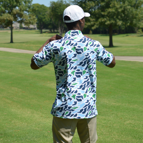 Coming soon-Clubhouse Camo Polo