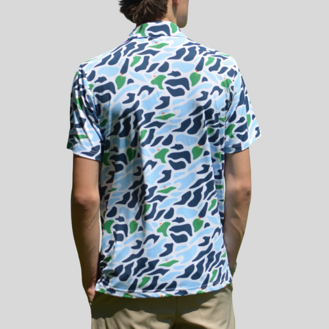 Coming soon-Clubhouse Camo Polo