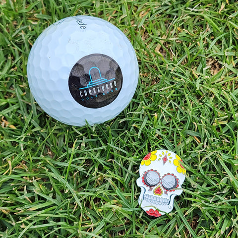 Sugar Skull Ball Marker