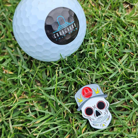 Capped Sugar Skull Ball Marker